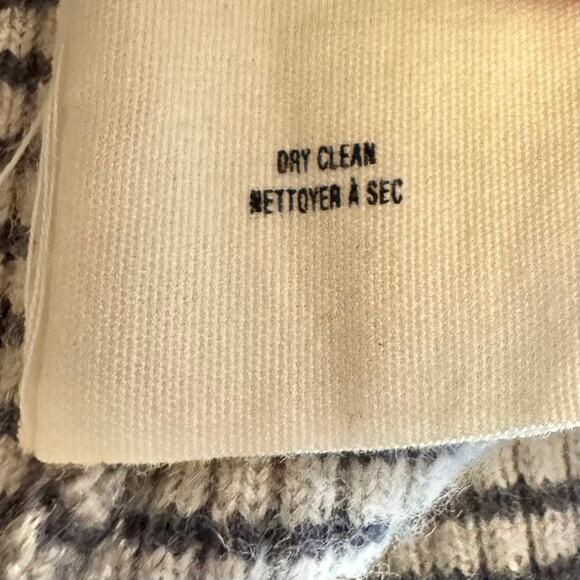 Sparrow Long Open Front Wool Blend Cardigan Sweater Small - Picture 7 of 11